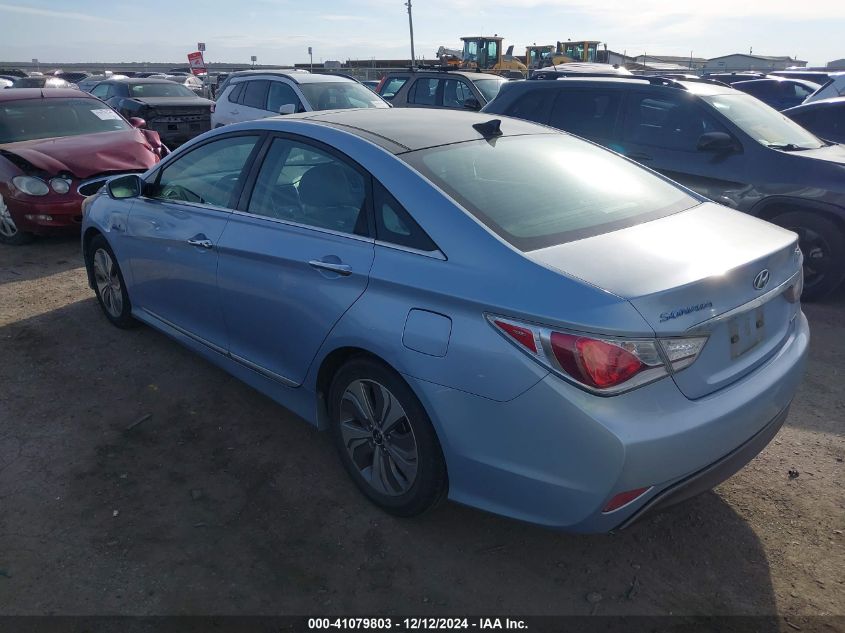 VIN KMHEC4A47DA066787 2013 HYUNDAI SONATA HYBRID no.3