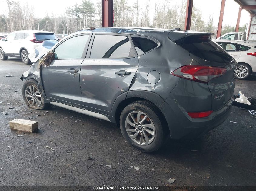 VIN KM8J3CA42HU503818 2017 Hyundai Tucson, SE no.3