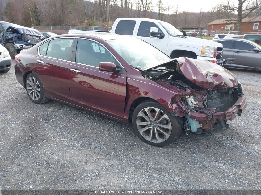 VIN 1HGCR2F50EA025288 2014 HONDA ACCORD no.1