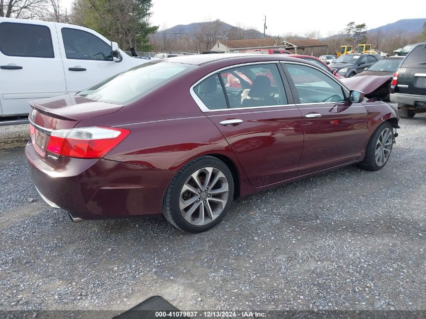 VIN 1HGCR2F50EA025288 2014 HONDA ACCORD no.4