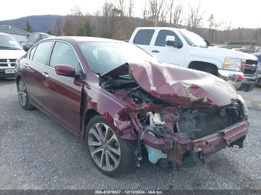 VIN 1HGCR2F50EA025288 2014 HONDA ACCORD no.6