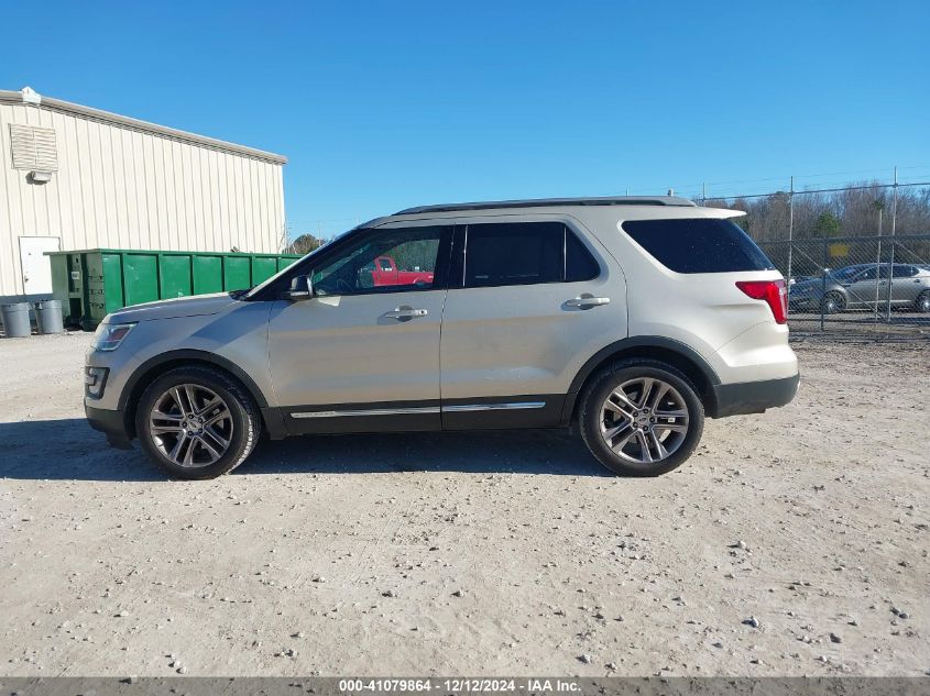 2017 Ford Explorer Xlt VIN: 1FM5K7D87HGB27352 Lot: 41079864