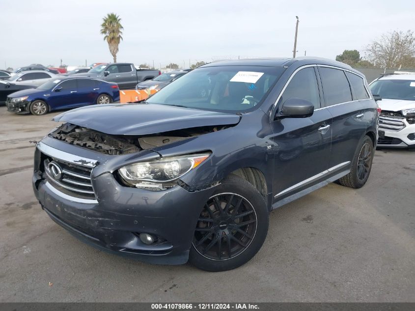 VIN 5N1AL0MN7EC534468 2014 INFINITI QX60 no.2