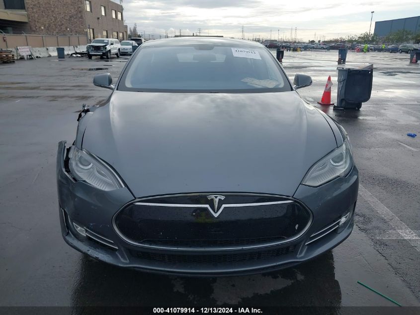 2013 Tesla Model S VIN: 5YJSA1CG5DFP06411 Lot: 41079914