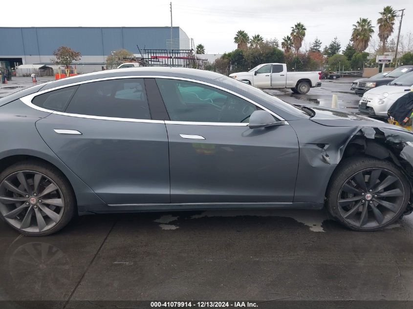 2013 Tesla Model S VIN: 5YJSA1CG5DFP06411 Lot: 41079914