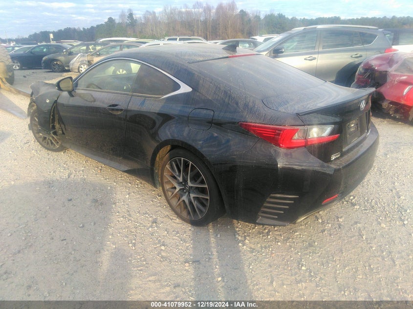 Vin: jthha5bc1h5004947, lot: 41570044, lexus rc 200t 20173