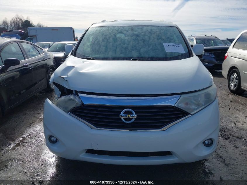 2013 Nissan Quest Le VIN: JN8AE2KP9D9068850 Lot: 41079996