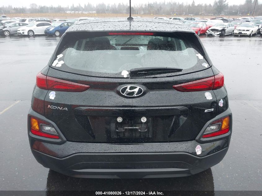 2020 Hyundai Kona Se VIN: KM8K1CAA0LU493220 Lot: 41080026