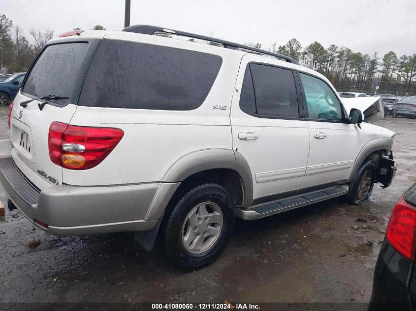 2003 Toyota Sequoia Sr5 V8 VIN: 5TDBT44A23S139770 Lot: 41080050