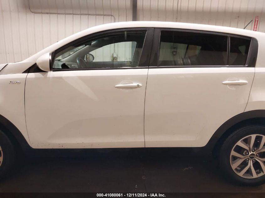 2016 Kia Sportage Lx VIN: KNDPBCAC2G7872801 Lot: 41080061