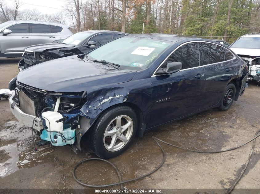 VIN 1G1ZB5ST3HF145542 2017 Chevrolet Malibu, LS no.2