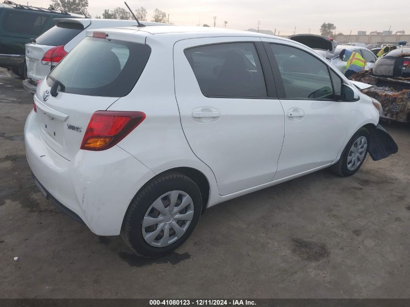 VIN VNKKTUD35HA082669 2017 Toyota Yaris, L no.4