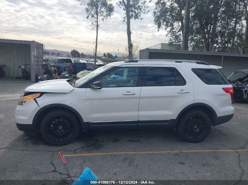 2014 Ford Explorer Xlt VIN: 1FM5K7D85EGC24125 Lot: 41080176