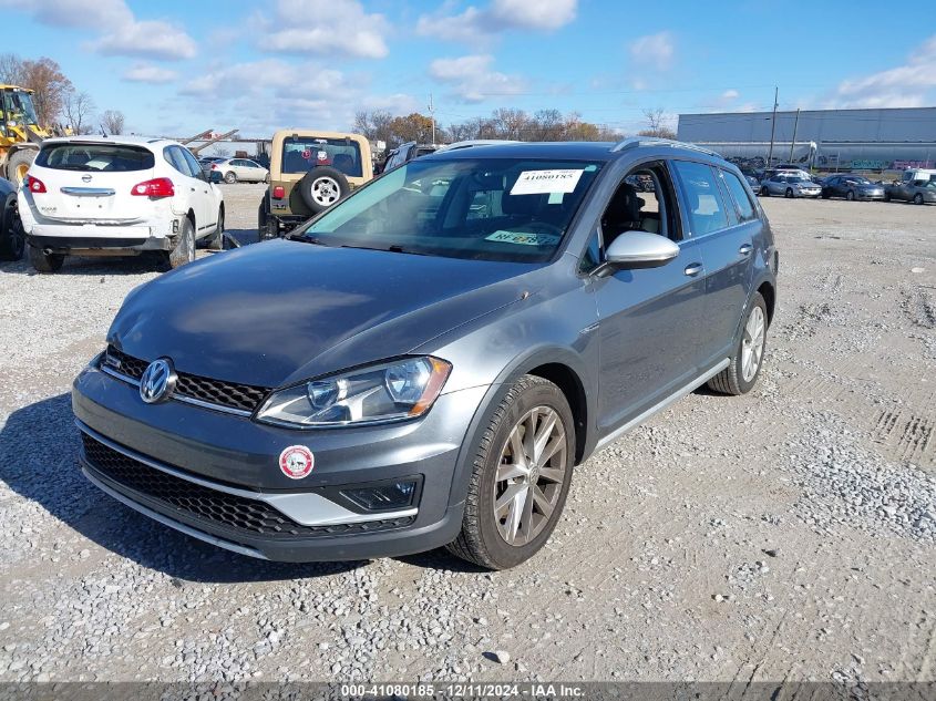 VIN 3VWH17AUXHM525289 2017 Volkswagen Golf, Alltrac... no.2