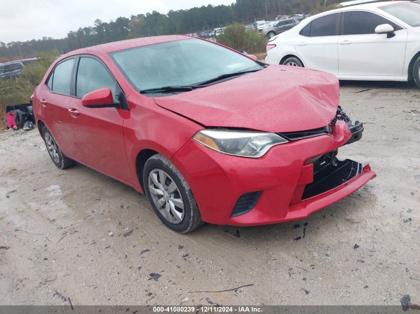 2014 TOYOTA COROLLA LE - 2T1BURHE9EC205881