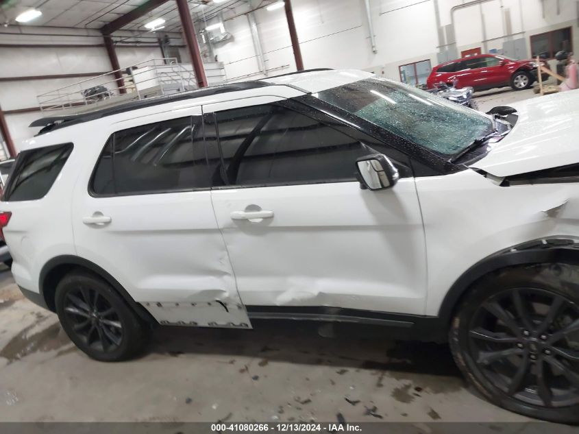 2017 Ford Explorer Xlt VIN: 1FM5K8D80HGD66439 Lot: 41080266