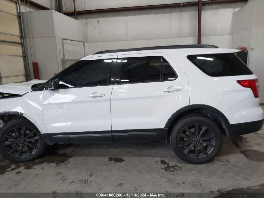 2017 Ford Explorer Xlt VIN: 1FM5K8D80HGD66439 Lot: 41080266