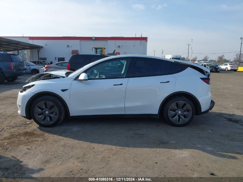 2023 Tesla Model Y Awd/Long Range Dual Motor All-Wheel Drive VIN: 7SAYGDEE3PF746354 Lot: 41080316