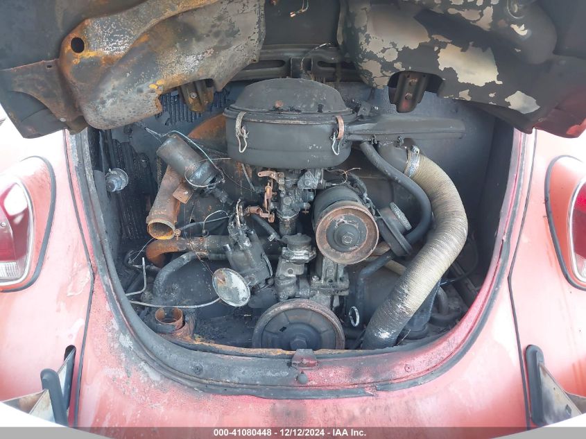 1970 Vw Beetle VIN: 1102473706 Lot: 41080448