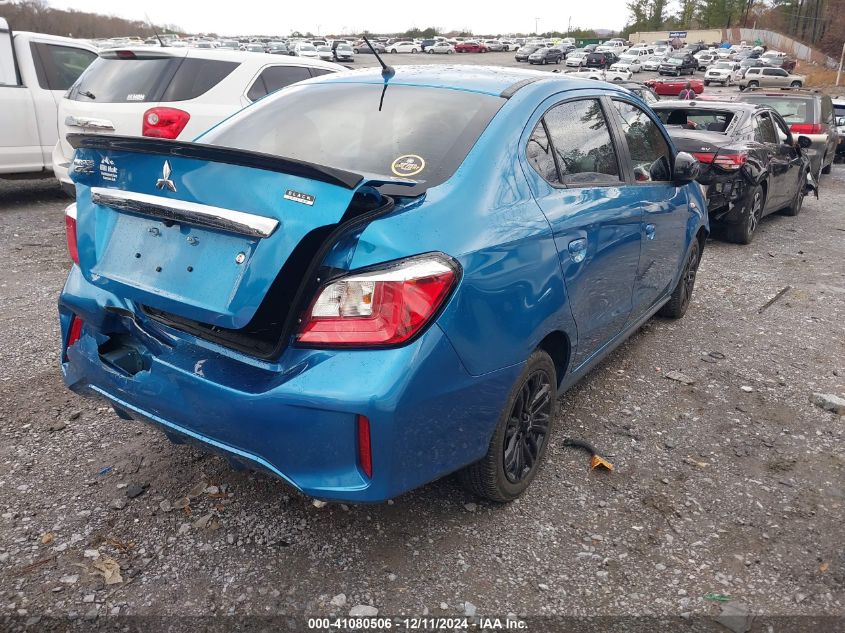 VIN ML32FUFJ4NHF05228 2022 MITSUBISHI MIRAGE G4 no.4