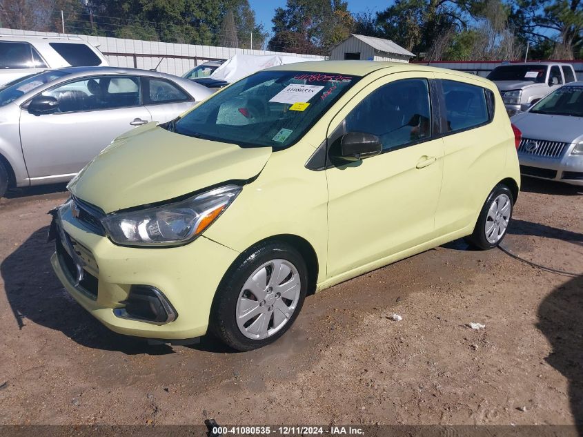 VIN KL8CB6SA4HC779454 2017 Chevrolet Spark, Ls Cvt no.2