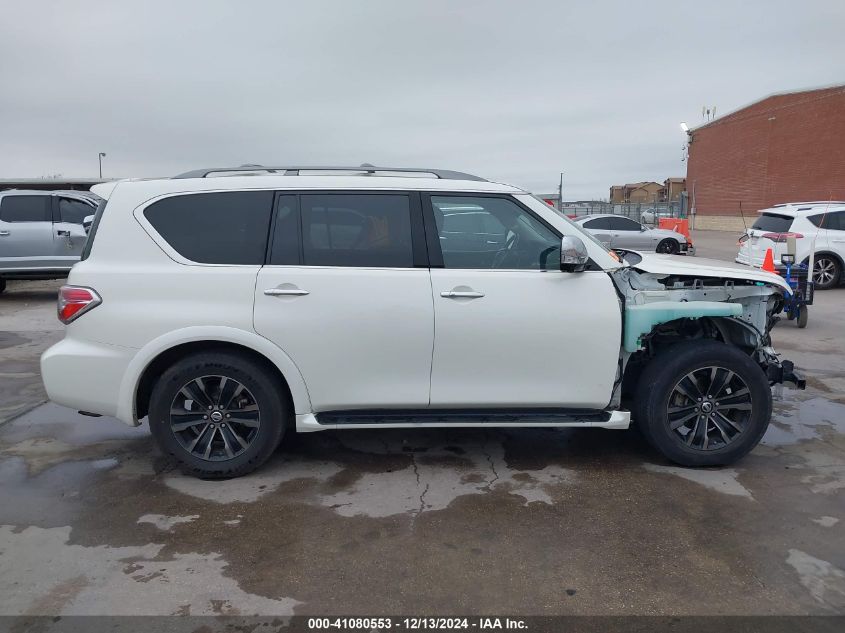 2019 Nissan Armada Platinum VIN: JN8AY2NF5K9350250 Lot: 41080553