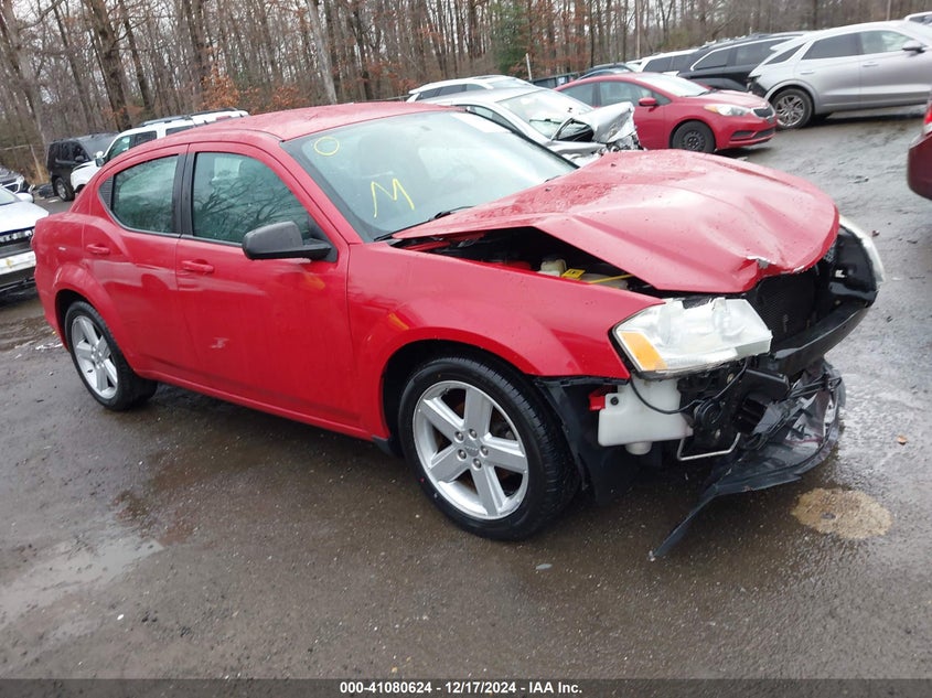 2013 DODGE AVENGER SE - 1C3CDZAB7DN644288