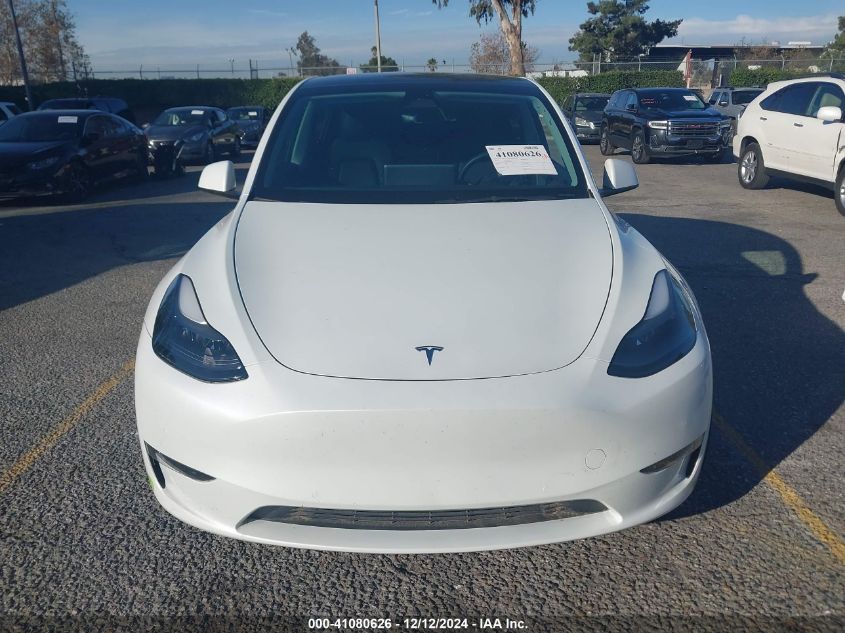 2022 Tesla Model Y Performance Dual Motor All-Wheel Drive VIN: 7SAYGDEF0NF531567 Lot: 41080626