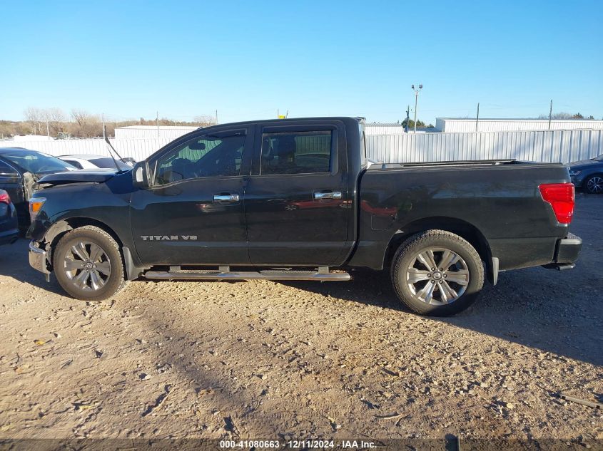 2018 Nissan Titan Sv VIN: 1N6AA1E54JN502734 Lot: 41080663