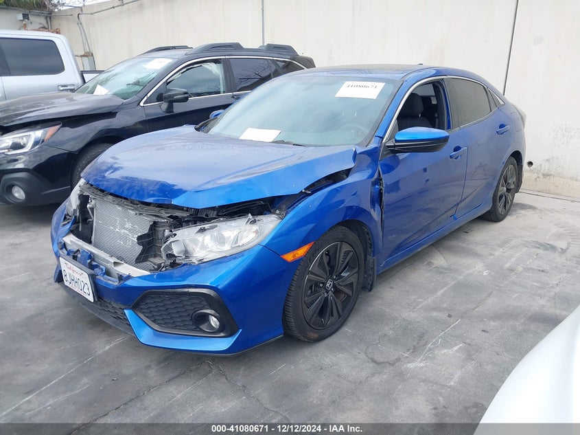 2018 HONDA CIVIC EX - SHHFK7H50JU432876