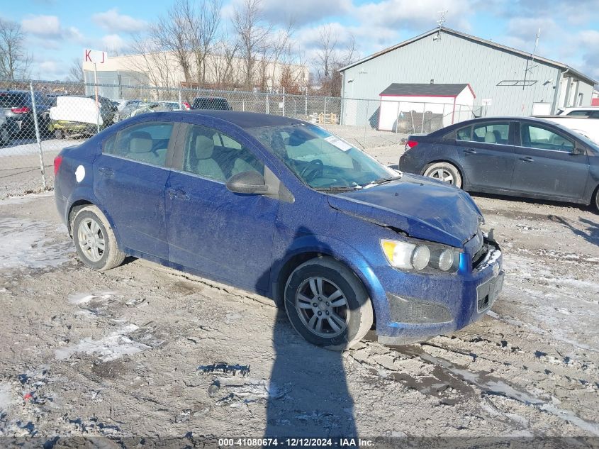 VIN 1G1JC5SB4E4125714 2014 Chevrolet Sonic, Lt Auto no.1