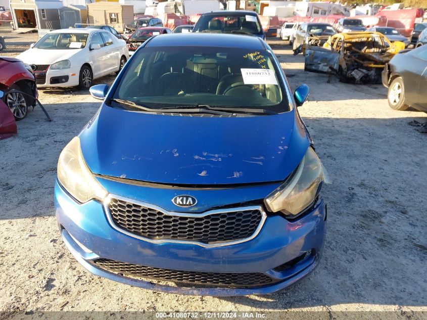 VIN KNAFX4A68E5219862 2014 KIA FORTE no.12