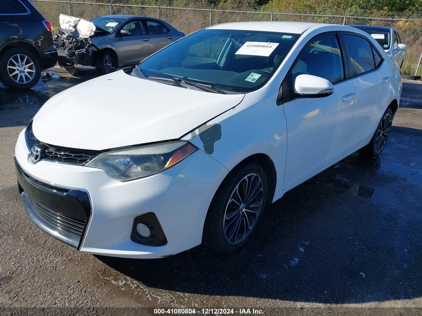 2016 TOYOTA COROLLA VIN: 5YFBURHE0GP495902