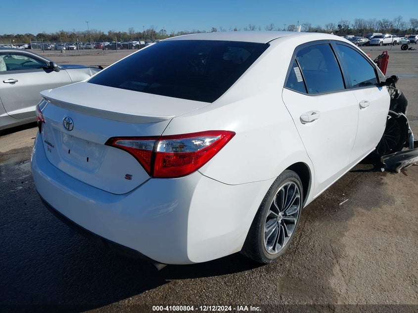 2016 TOYOTA COROLLA VIN: 5YFBURHE0GP495902