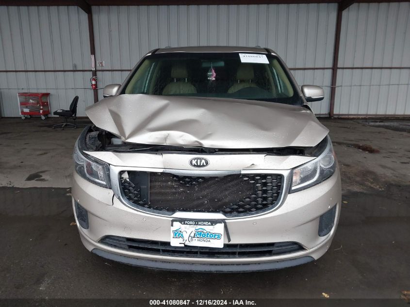 2017 Kia Sedona Lx VIN: KNDMB5C19H6255400 Lot: 41080847