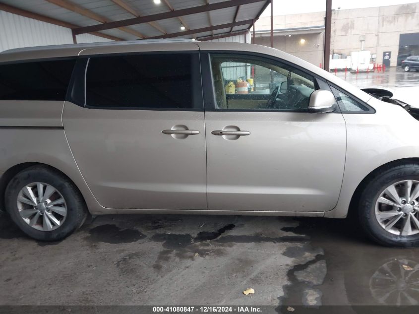 2017 Kia Sedona Lx VIN: KNDMB5C19H6255400 Lot: 41080847