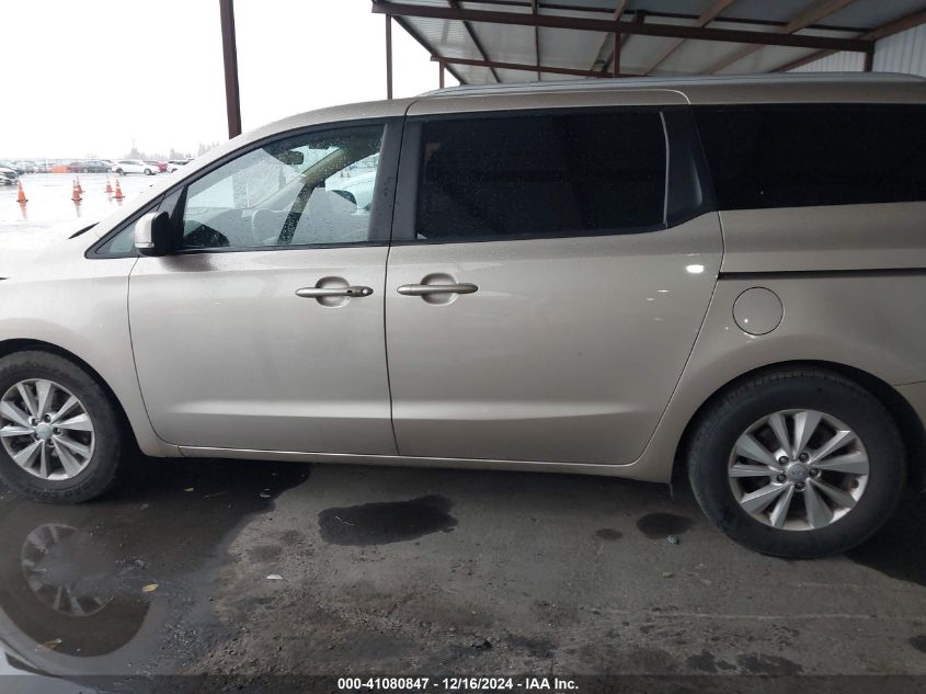 2017 Kia Sedona Lx VIN: KNDMB5C19H6255400 Lot: 41080847