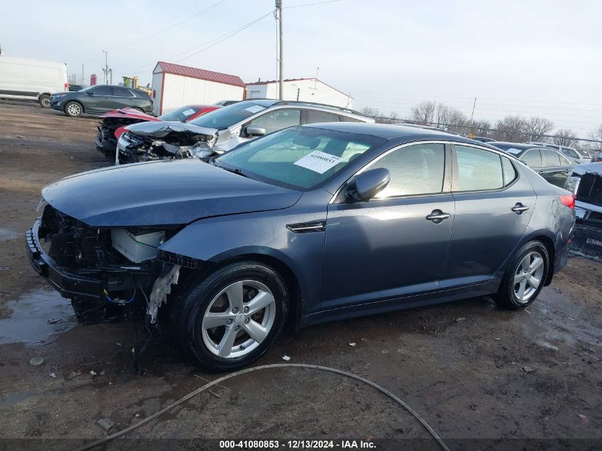 VIN KNAGM4A7XF5606131 2015 KIA Optima, LX no.15