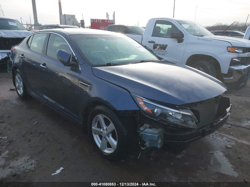 VIN KNAGM4A7XF5606131 2015 KIA Optima, LX no.1