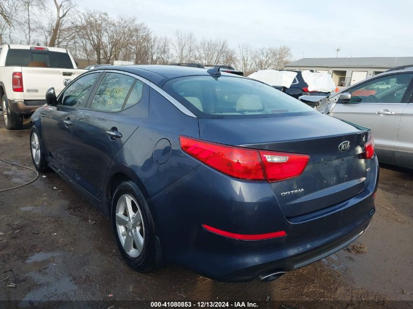 VIN KNAGM4A7XF5606131 2015 KIA Optima, LX no.3