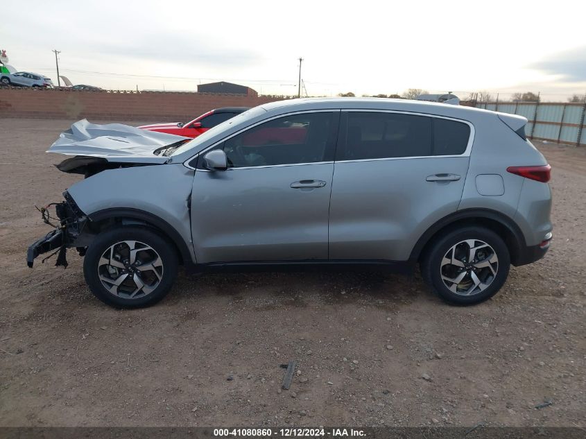 2022 Kia Sportage Lx VIN: KNDPM3AC7N7966826 Lot: 41080860