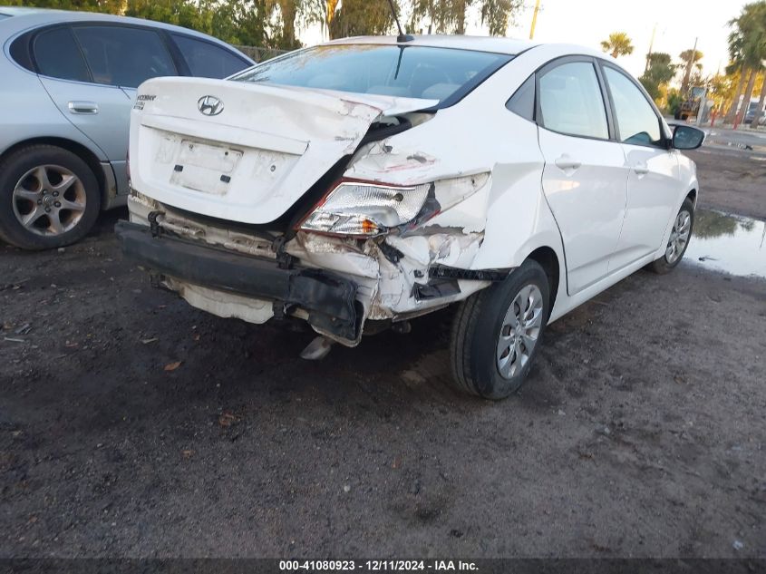 VIN KMHCT4AEXHU289281 2017 Hyundai Accent, SE no.4