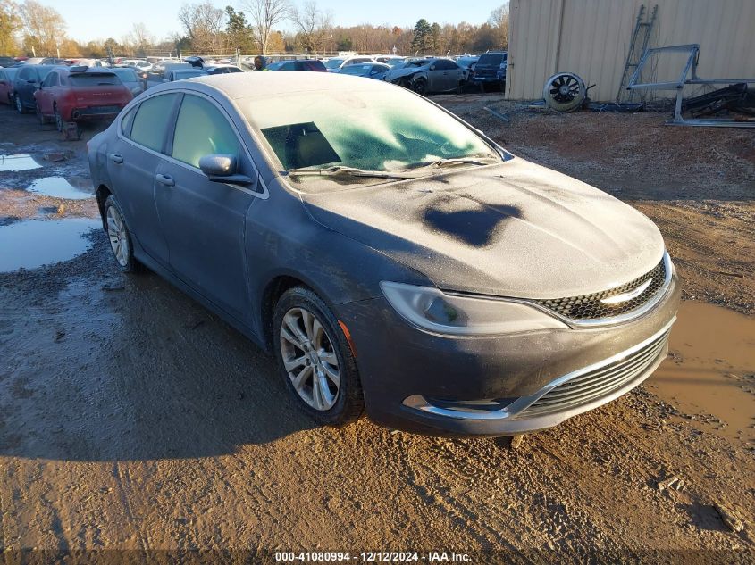 VIN 1C3CCCAB7FN641068 2015 CHRYSLER 200 no.1