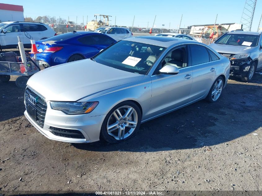 2015 AUDI A6 3.0T PREMIUM PLUS - WAUFGAFC5FN004731