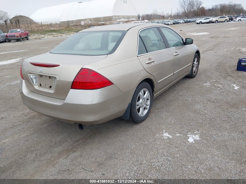 2007 HONDA ACCORD VIN: 1HGCM56707A117425