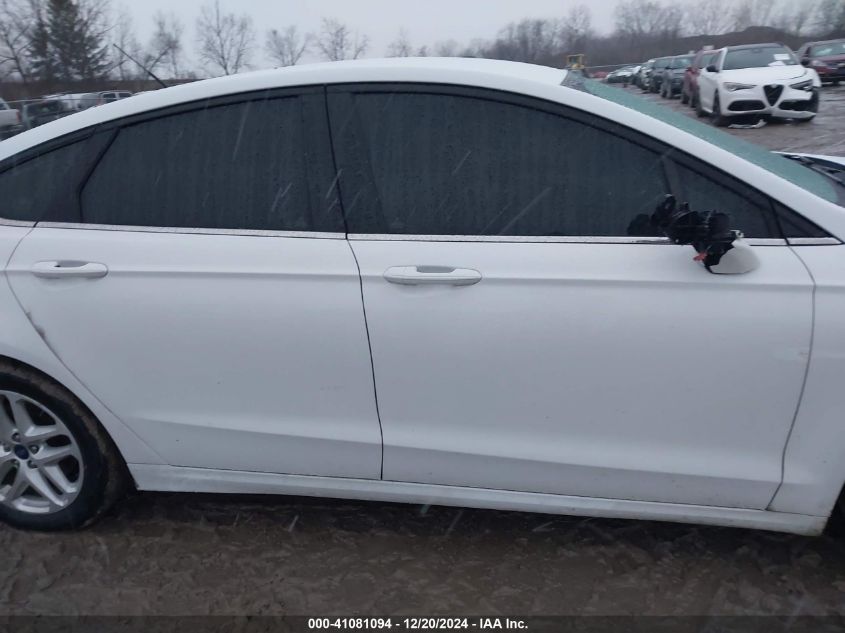 2016 FORD FUSION SE - 1FA6P0H71G5132355