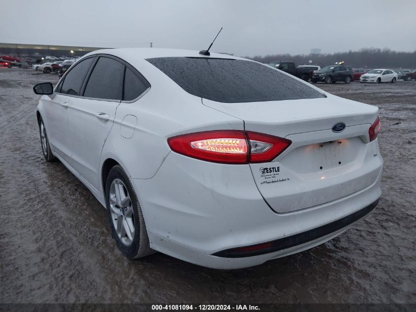 VIN 1FA6P0H71G5132355 2016 Ford Fusion, SE no.3