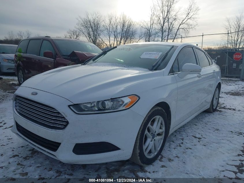 VIN 1FA6P0H71G5132355 2016 Ford Fusion, SE no.2