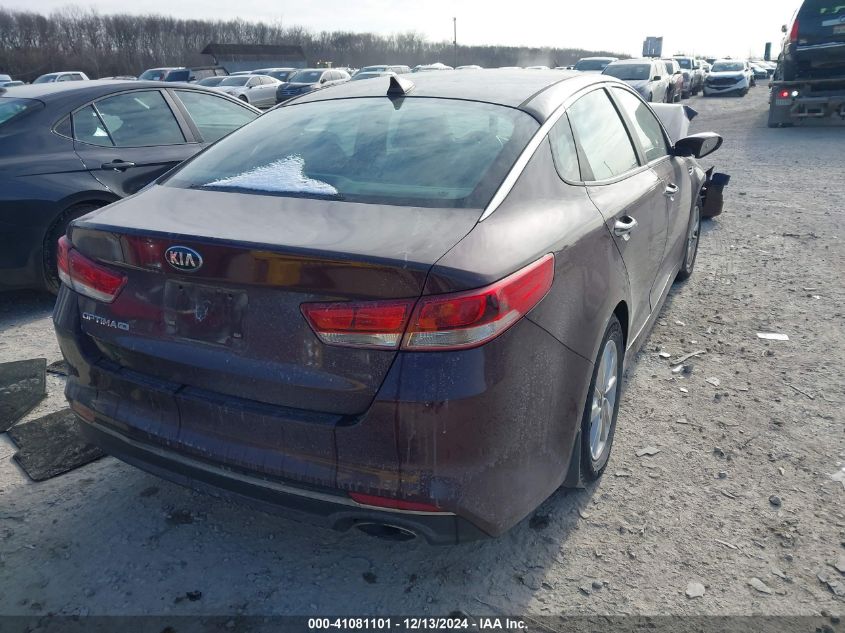 VIN 5XXGT4L3XGG120786 2016 KIA Optima, LX no.4