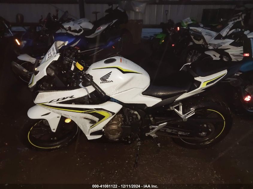 2021 Honda Cbr500 Ra VIN: MLHPC6250M5201355 Lot: 41081122